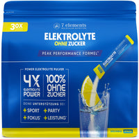Electrolytes without sugar