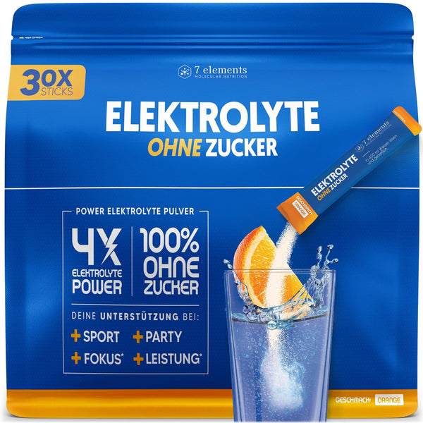 Elektrolyte ohne Zucker
