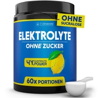 Elektrolyte ohne Zucker