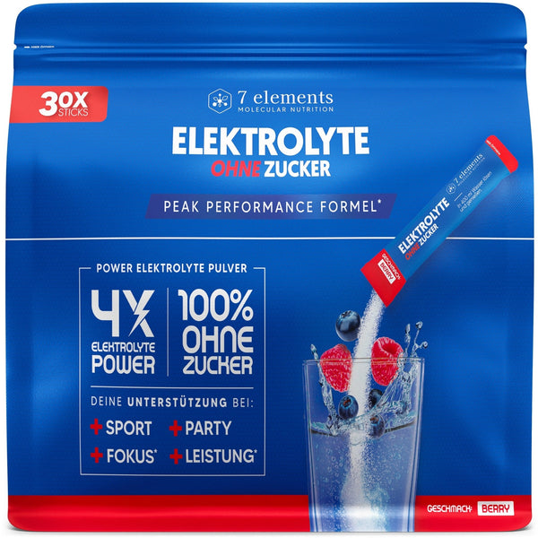 Elektrolyte ohne Zucker